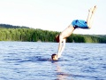 summer acrobatics